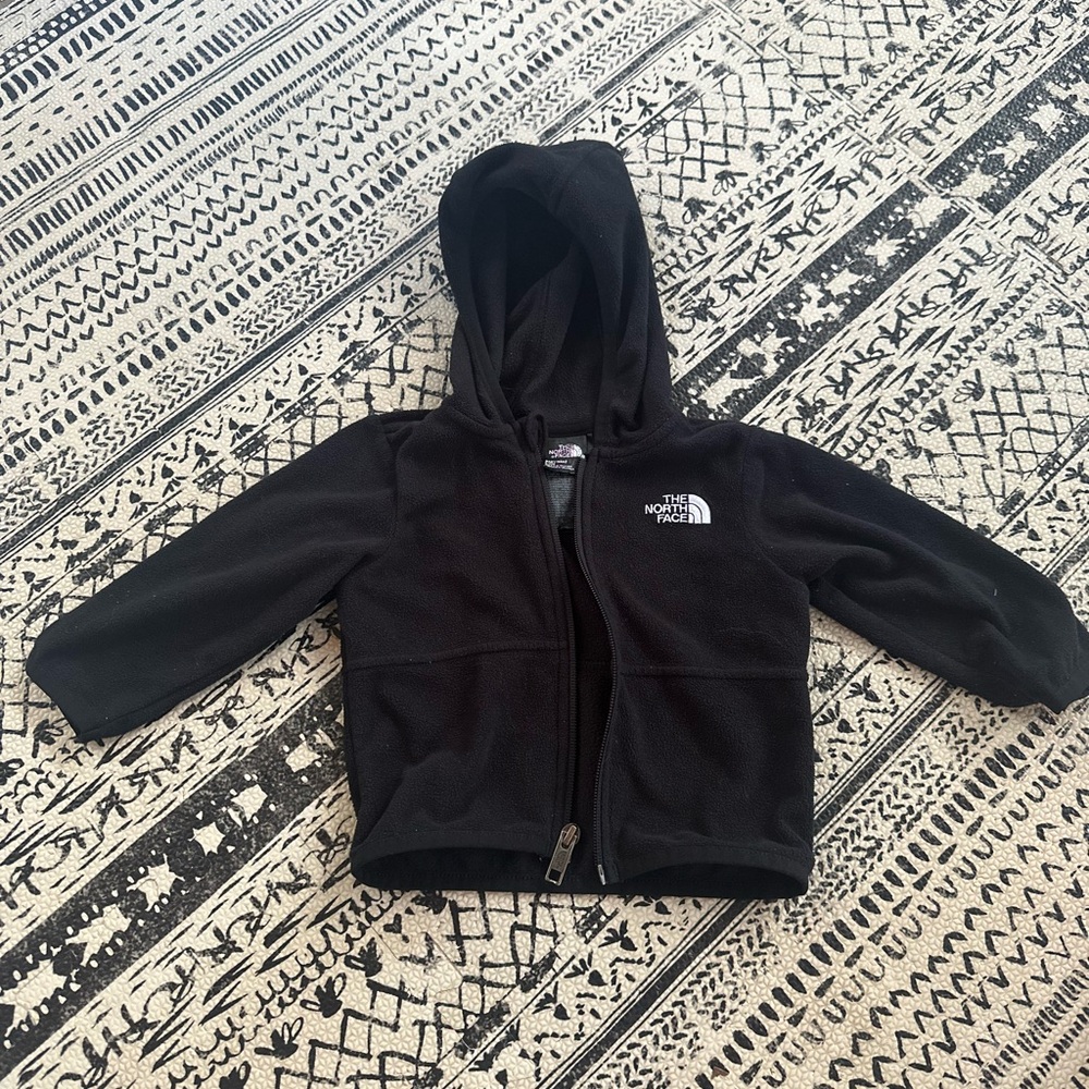 The North Face Kids Black Zip-Up Hoodie